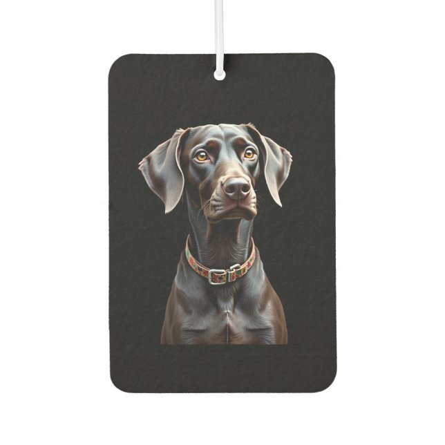 Funny Pointer Shirt Pointer Mum Dad Dog Lover Poin Car Air Freshener (Front)
