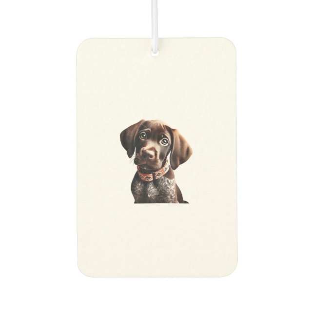 Funny Pointer Shirt Pointer Mum Dad Dog Lover Poin Car Air Freshener (Front)