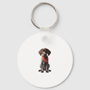 Funny Pointer Shirt Pointer Mum Dad Dog Lover Poin Key Ring