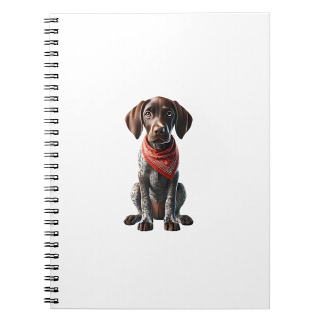 Funny Pointer Shirt Pointer Mum Dad Dog Lover Poin Notebook (Front)