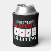 Funny poker bluffing word art gambling