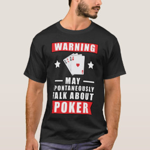 Funny Poker Design T-Shirt
