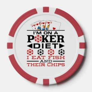 Funny Poker Diet Chips Saying