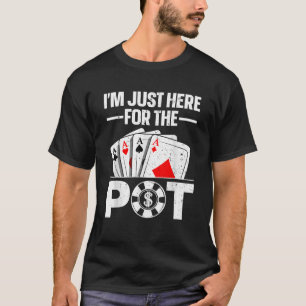Funny Poker Lover Design For Men Women Casino Poke T-Shirt