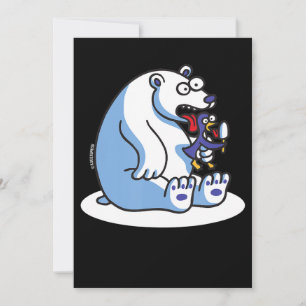 Funny Polar Bear Penguin Ice Cream Animal Lover