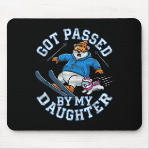 Funny Polar Bear Skiing - Got Ped By My Daughter S Mouse Mat