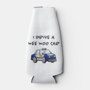 Funny Police Car Bottle Cooler