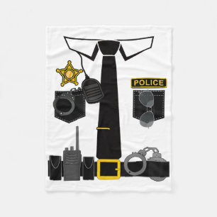 Funny Police Costume Police Officer Pretend I'm A Fleece Blanket