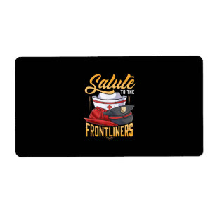 Funny Police Firefighter Frontliner Nurse Gifts