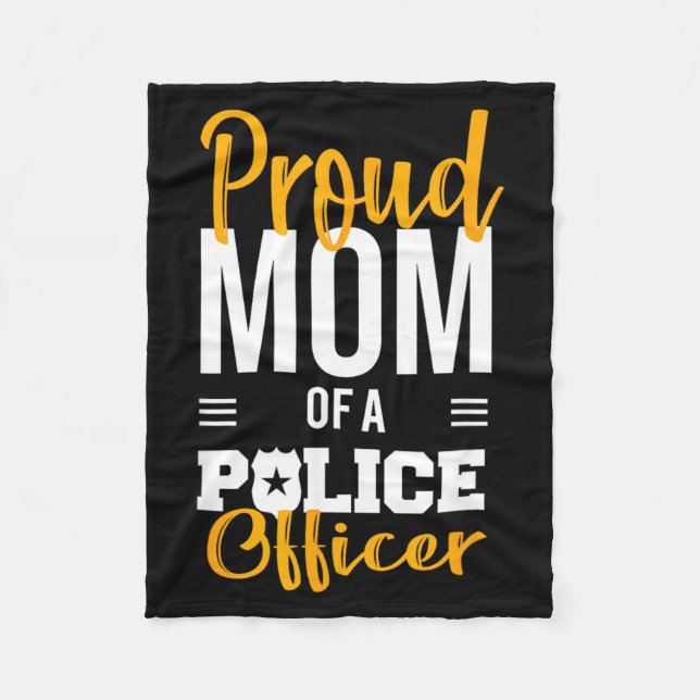 Funny Police Fleece Blanket (Front)