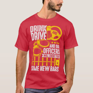 Funny Police Officer Inspector Job Sheriff Gift  T-Shirt