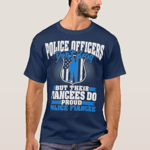 Funny Police Officers Dont Brag  Proud Police T-Shirt