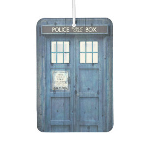 Funny Police phone Public Call Box Car Air Freshener