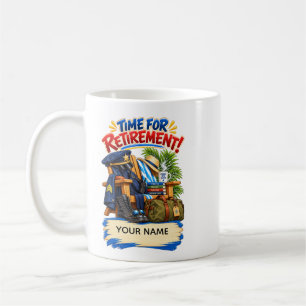 Funny Police Retirement Gift Coffee Mug