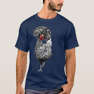 Funny Polish Chicken  Backyard Chicken Coop Farm T-Shirt