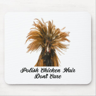 Funny Polish Chicken Shirt - Polish Chicken Mouse Mat