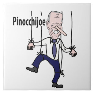Funny political Anti Joe Biden Pun Tile