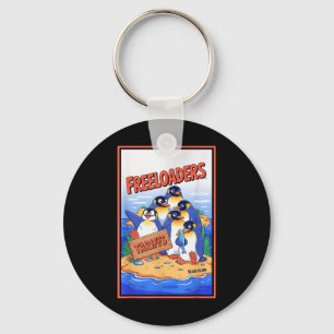 Funny Political Injustice Tariffs Heard Island Pen Key Ring