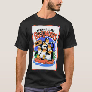 Funny Political Injustice Tariffs Mcdonald Island T-Shirt