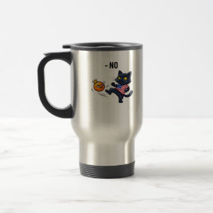 Funny Political Meme No Cat Travel Mug