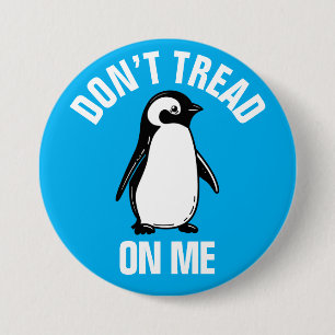 Funny Political Meme Penguin Tariff 7.5 Cm Round Badge