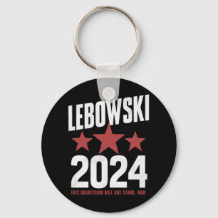 Funny Political Name Lebowski Political Election  Key Ring