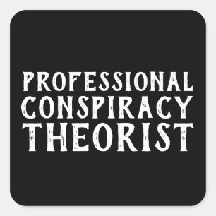 Funny Political Square Sticker