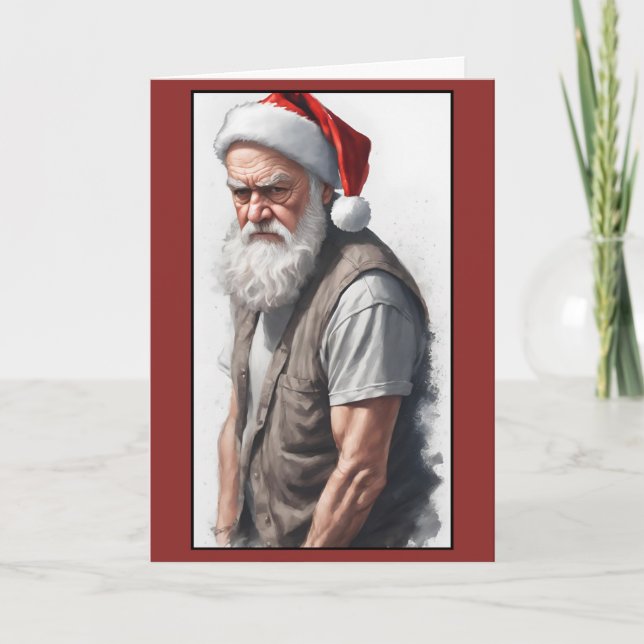 Funny Politically Incorrect Merry Christmas  Card (Front)