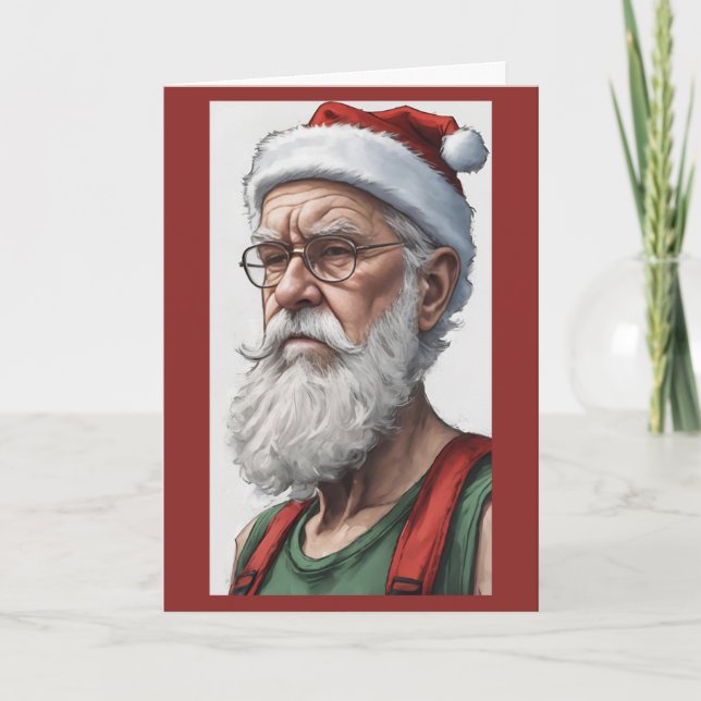 Funny Politically Incorrect Merry Christmas Card (Front)