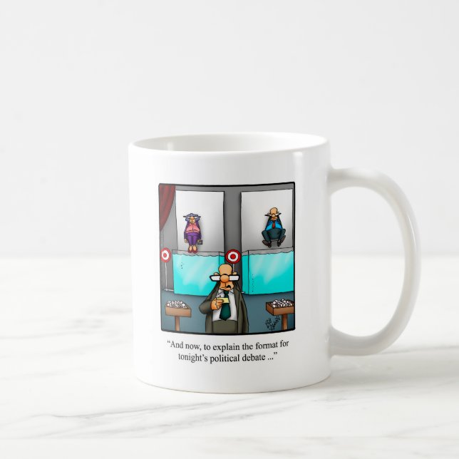 Funny Politician Humour Mug Gift (Right)