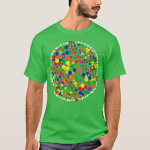 Funny Polka Dot Baseball Lover Player Internationa T-Shirt