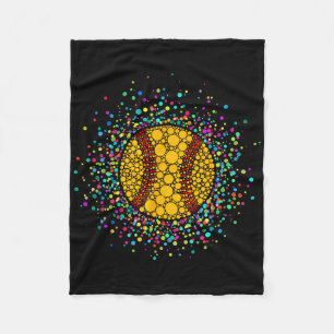 Funny Polka Dots Softll Lover Fan Happy Dot Day Bo Fleece Blanket