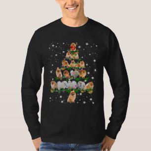 Funny Pomeranian Christmas Tree Ornament Decor T-Shirt