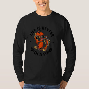 Funny Pond Koi Fish For Nishikigoi Carp Lover Men T-Shirt
