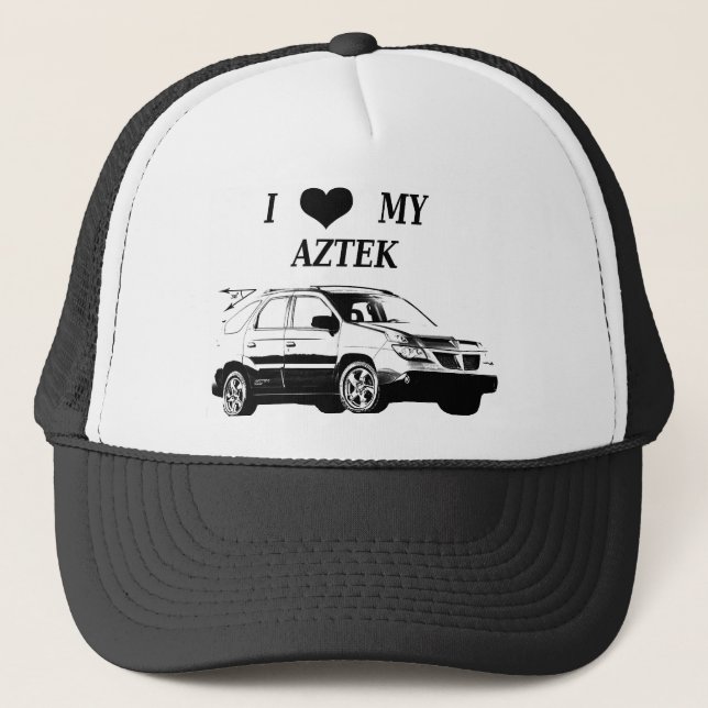 Funny Pontiac Aztek Car Hat (Front)