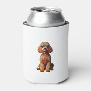 Funny Poodle Animal Lover Dogs Graphic Cute Dog Ow Can Cooler