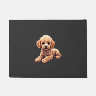 Funny Poodle Animal Lover Dogs Graphic Cute Dog Ow Doormat