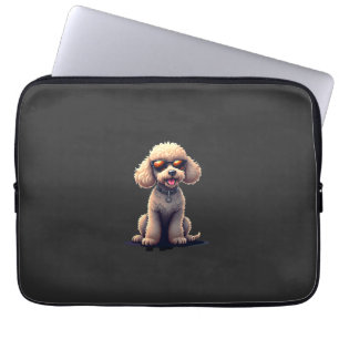 Funny Poodle Animal Lover Dogs Graphic Cute Dog Ow Laptop Sleeve