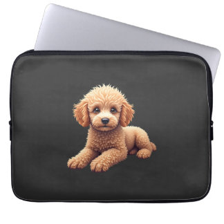 Funny Poodle Animal Lover Dogs Graphic Cute Dog Ow Laptop Sleeve