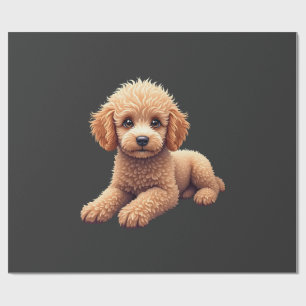 Funny Poodle Animal Lover Dogs Graphic Cute Dog Ow Wrapping Paper