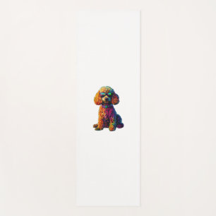 Funny Poodle Animal Lover Dogs Graphic Cute Dog Ow Yoga Mat