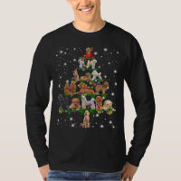 Funny Poodle Christmas Tree Decor Ornament Costume