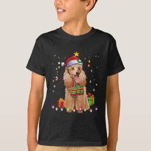 Funny Poodle Dog Tree Christmas Sweater Xmas Dogs