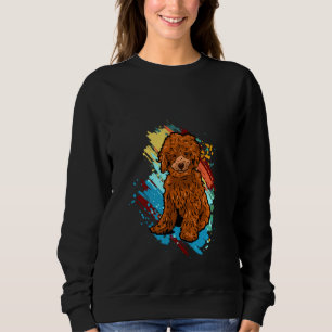 Funny Poodle Puppies Pullover