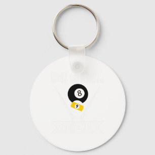 Funny Pool 9 Ball Or 8 Ball Rackem Up Billiards Key Ring