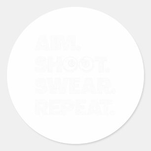 Funny Pool Art For Men Women Billiards Lover Pool Classic Round Sticker