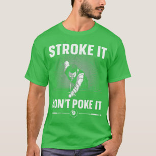 Funny Pool Art for Men Women Billiards Lover Pool T-Shirt