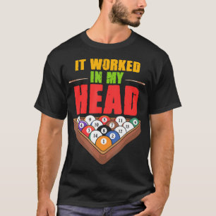 Funny Pool Billiards Design For Men Women Pool Gam T-Shirt