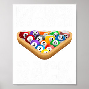 Funny Pool Design For Men Women Billiards Lover Po Poster