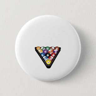 Funny Pool Payer Gifts Nice Rack Shirt Art-pool Bi 6 Cm Round Badge